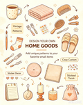 Customizable Cozy Home Goods | Build Your Own Personalized Small Household Items Set